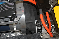 Gary Rush's EV Trihawk Electric Motor mated to VW Performance Transmission